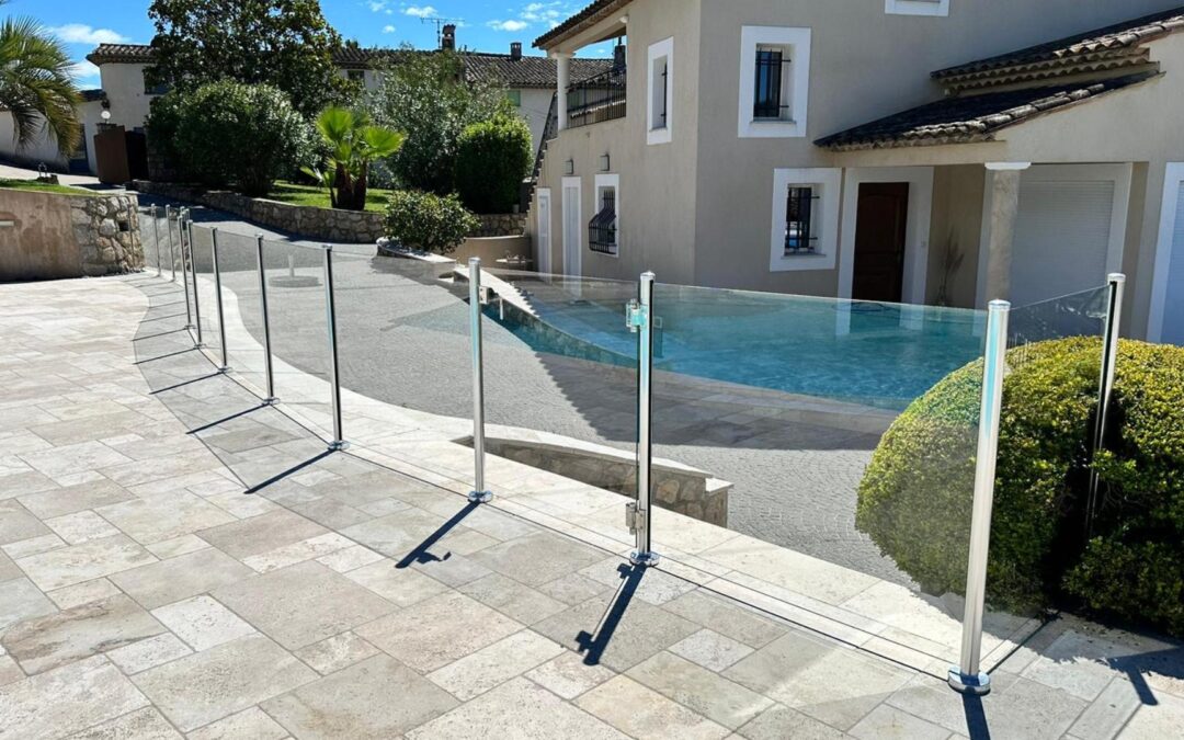 Clôture piscine aluminium